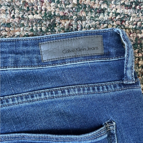 Calvin Klein Jeans Denim Medium Wash Straight Leg Womens Waist 31 Length 32 - Picture 5 of 8